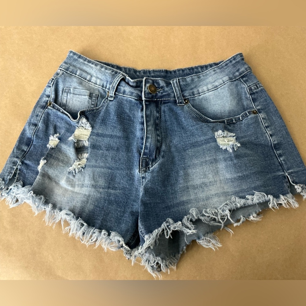 Unknown brand denim shorts